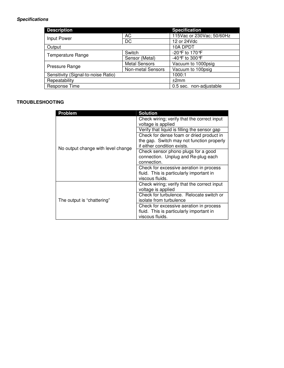Kenco Engineering KUSG Switch User Manual | Page 4 / 4