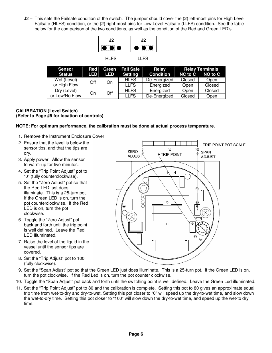 Kenco Engineering Thermal Differential Switch User Manual | Page 6 / 8