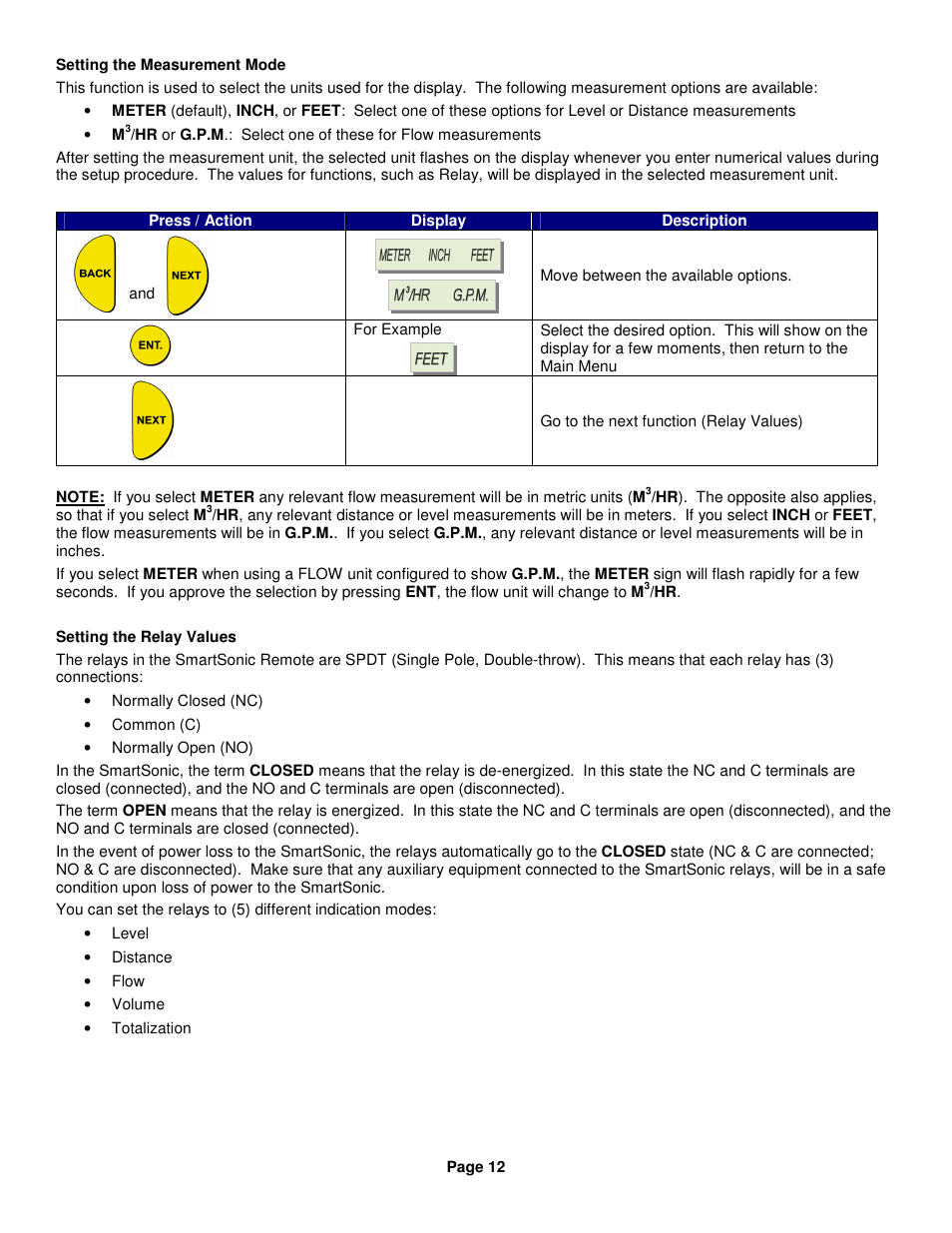 Kenco Engineering SmartSonic Transmitter (Remote) User Manual | Page 12 / 37