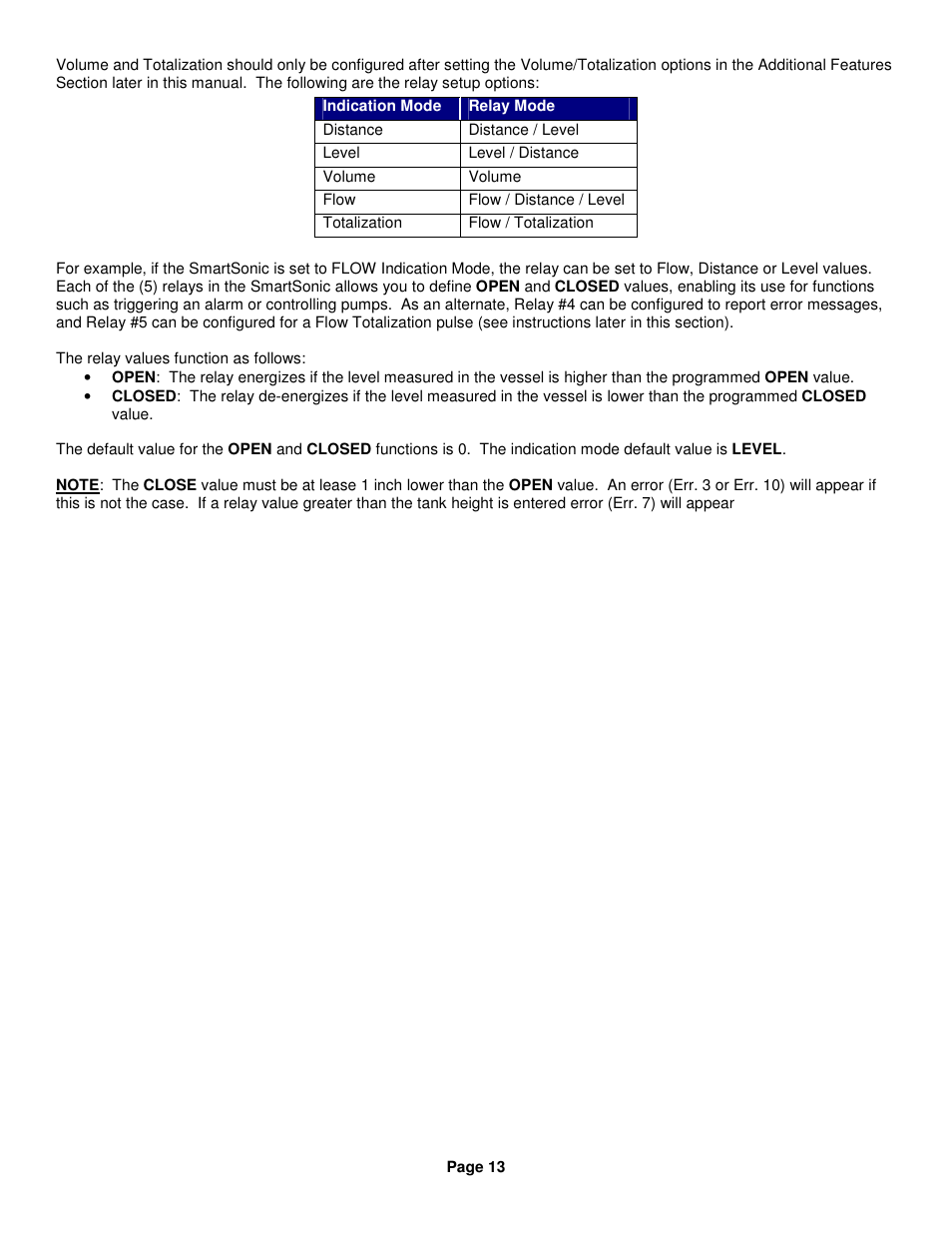 Kenco Engineering SmartSonic Transmitter (Remote) User Manual | Page 13 / 37