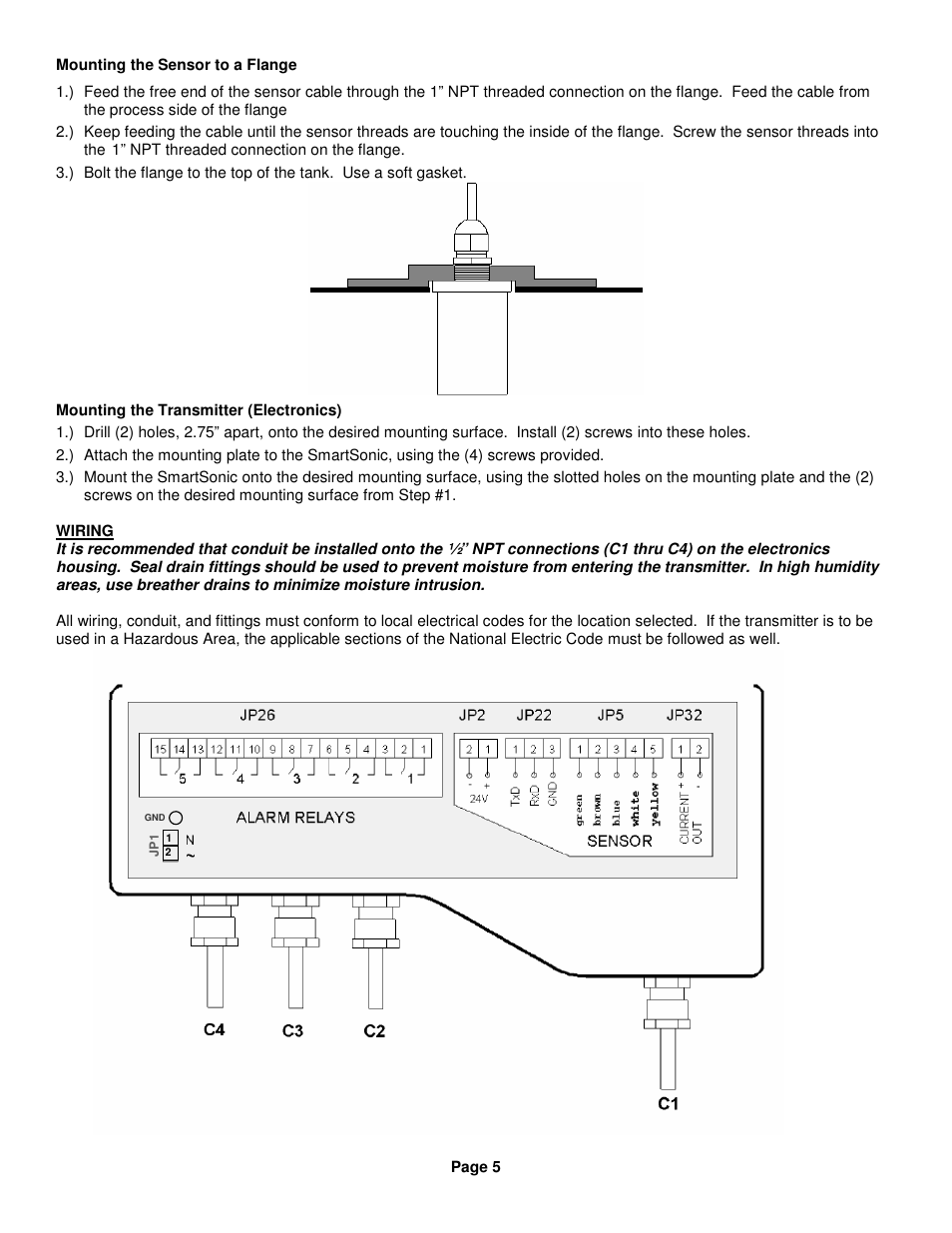 Kenco Engineering SmartSonic Transmitter (Remote) User Manual | Page 5 / 37