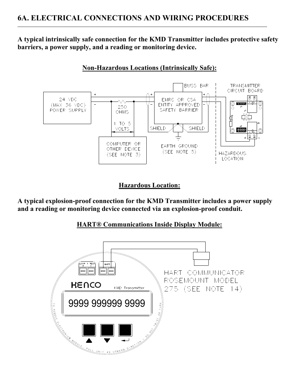 Kenco Engineering KMD Transmitter User Manual | Page 6 / 13