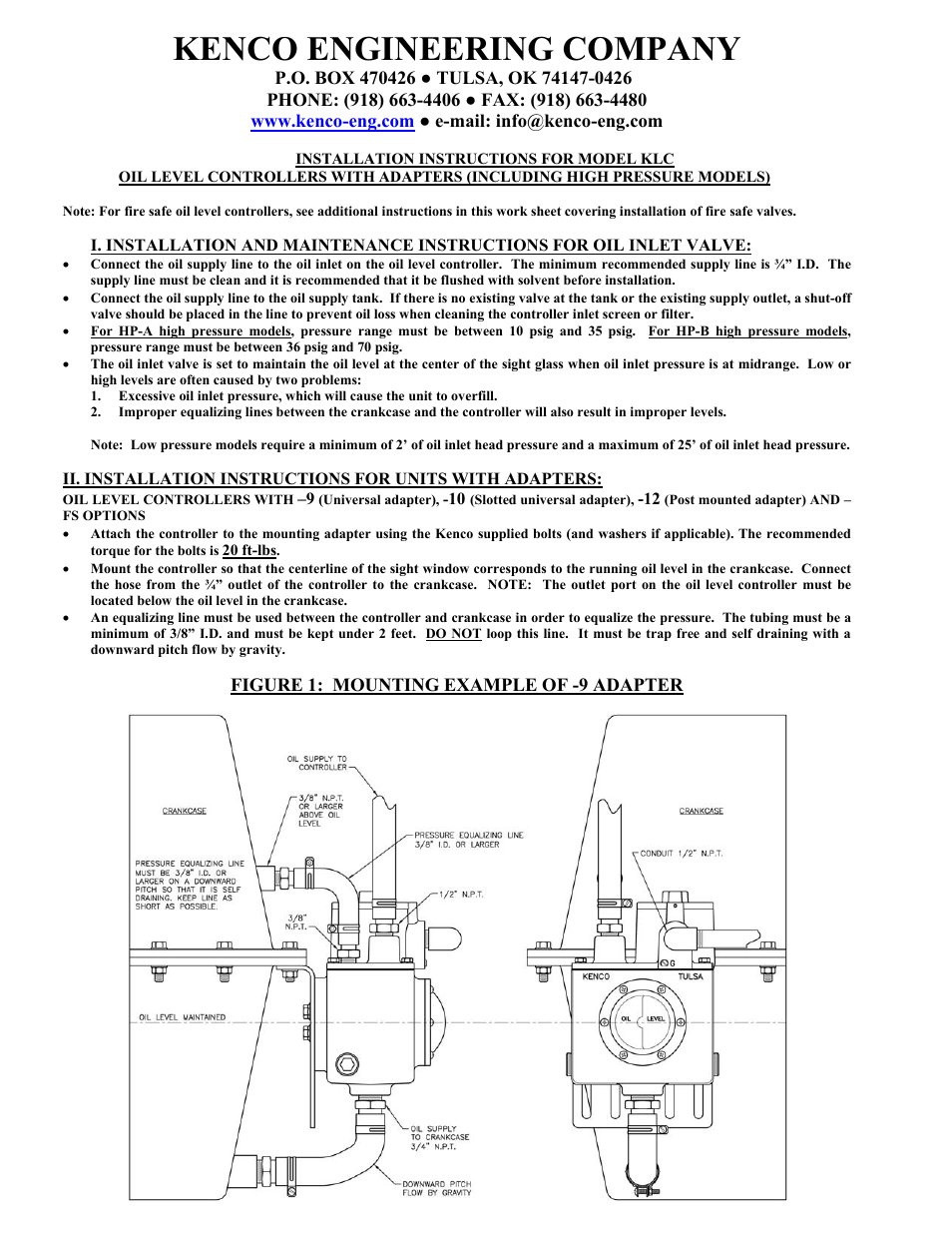 Kenco engineering company | Kenco Engineering KHL-ES-DPDT User Manual | Page 3 / 6