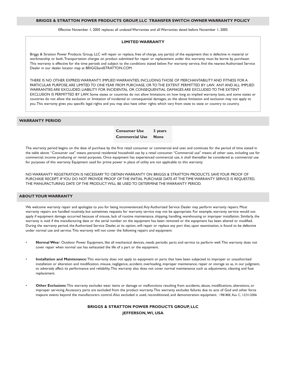 Briggs & Stratton 01929-1 User Manual | Page 21 / 44