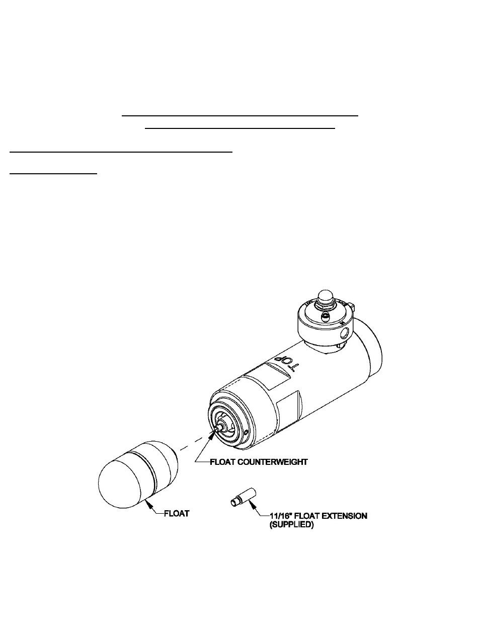 Kenco Engineering Float Replacement Kit User Manual | 1 page