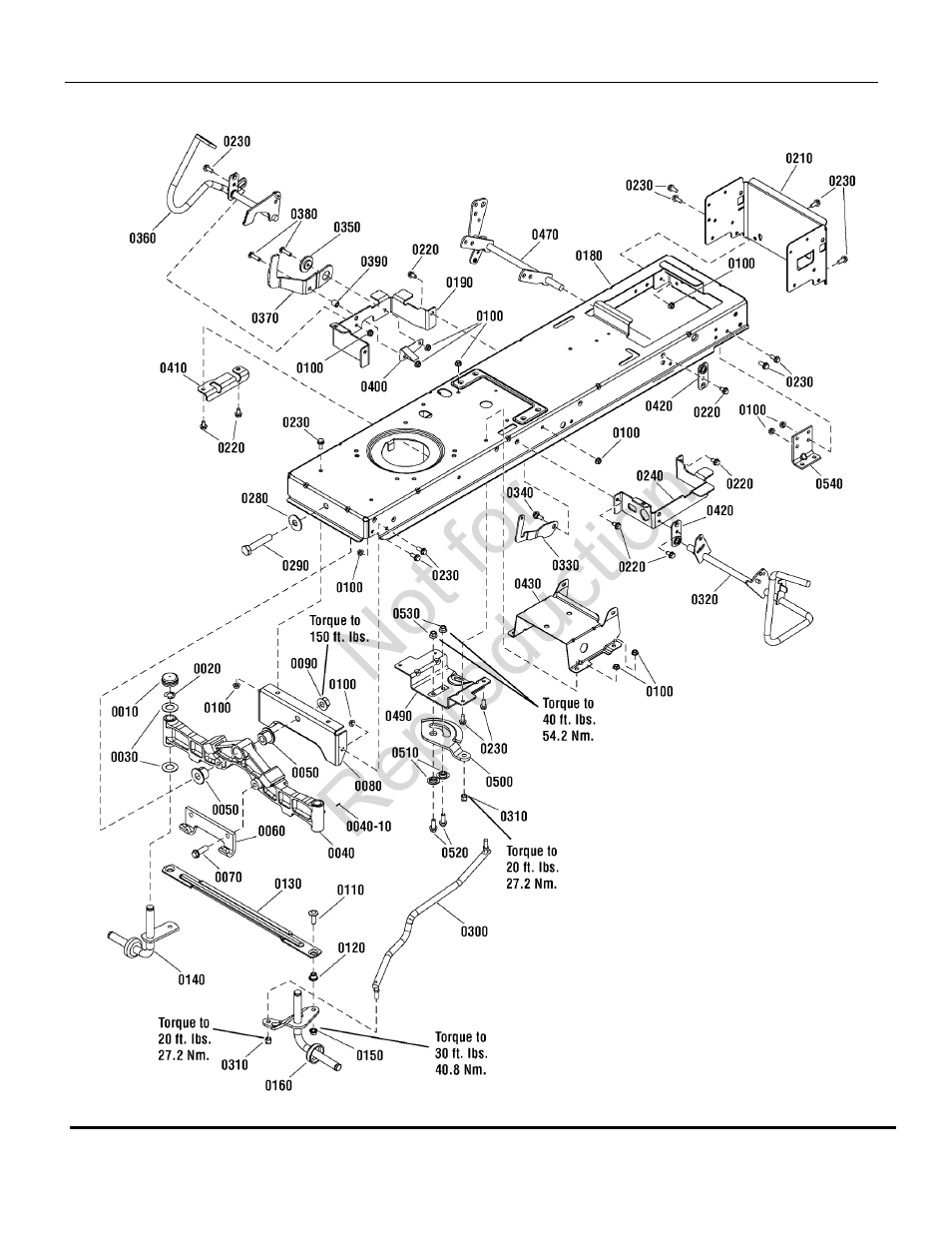 Not for reproduction | Briggs & Stratton SNAPPER LT-125 User Manual | Page 12 / 48