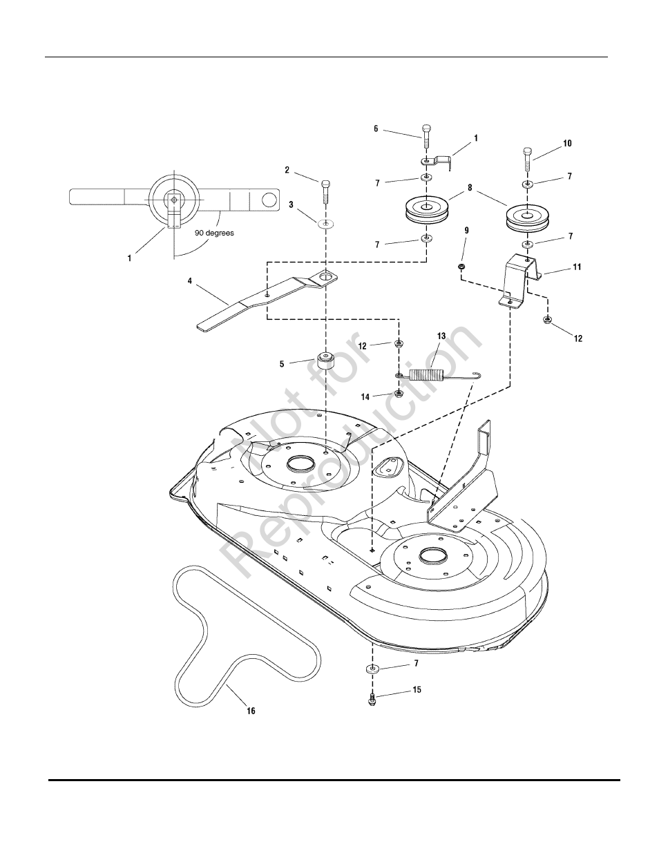 Not for reproduction | Briggs & Stratton SNAPPER LT-125 User Manual | Page 28 / 48