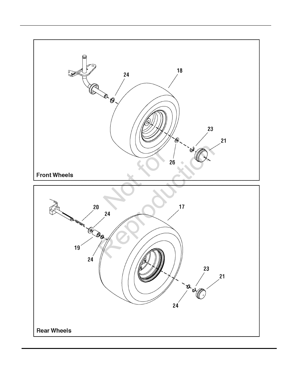 Not for reproduction | Briggs & Stratton SNAPPER LT-125 User Manual | Page 4 / 48