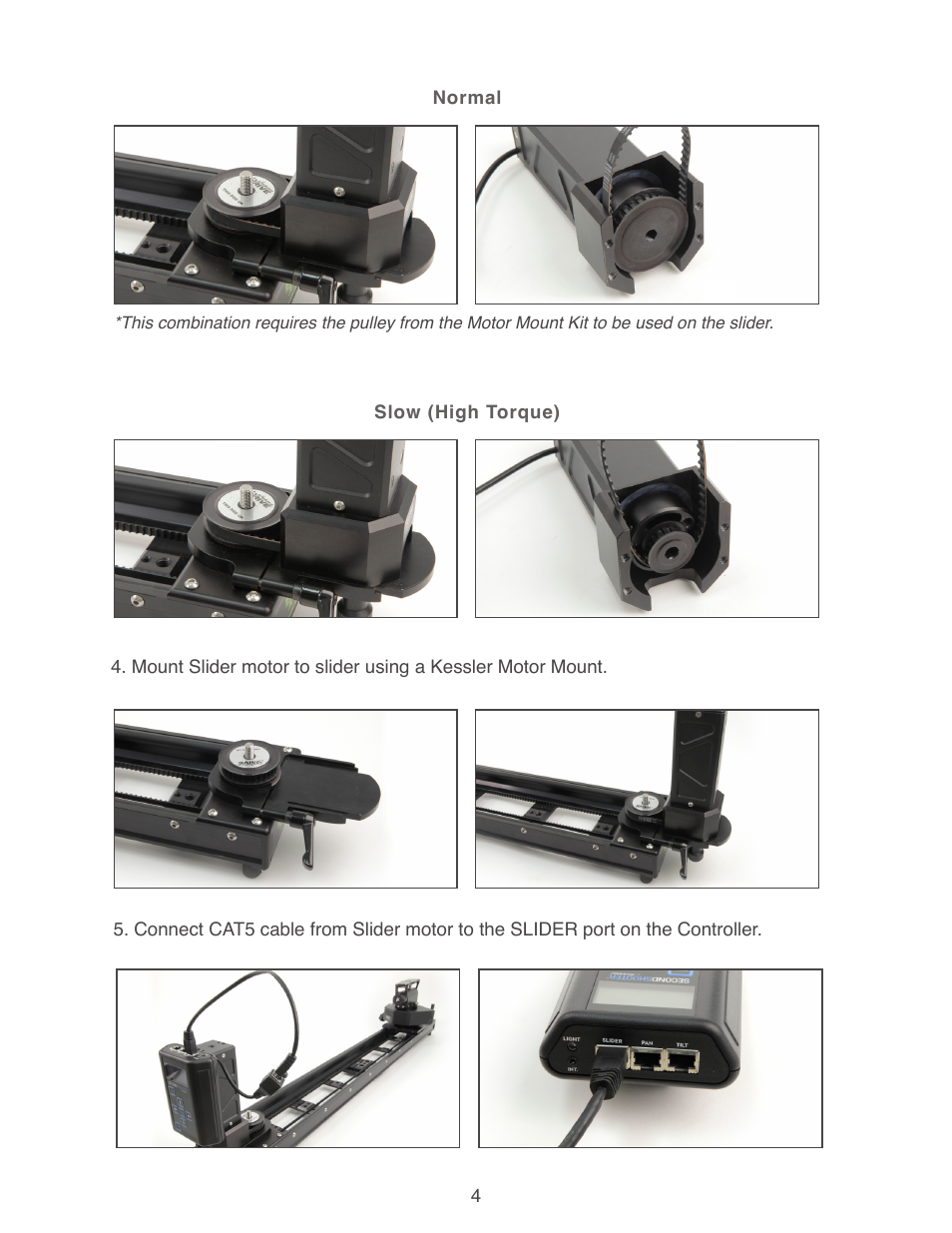 Kessler MOTION CONTROL: Second Shooter User Manual | Page 4 / 9