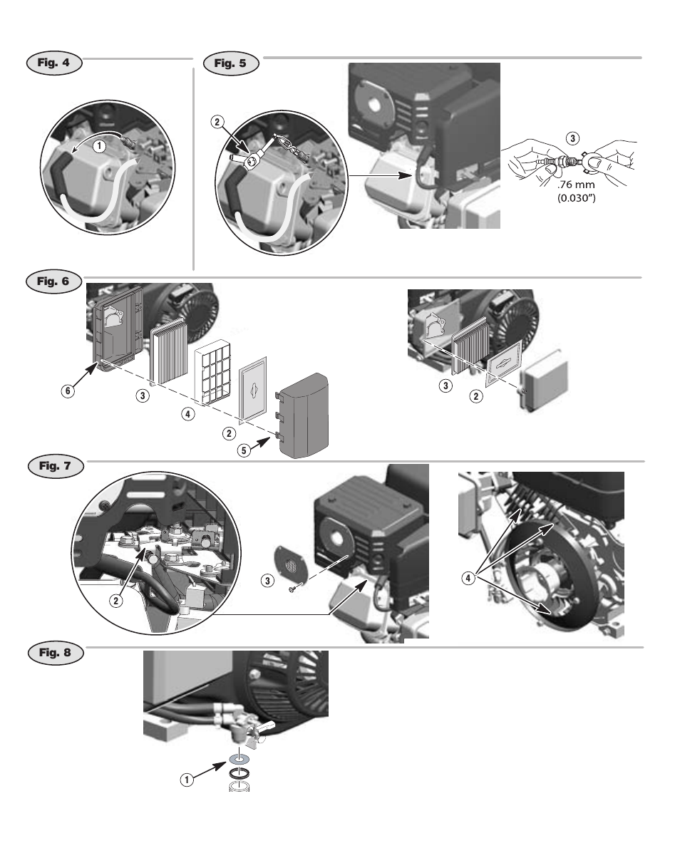 Briggs & Stratton 245400 User Manual | Page 75 / 76