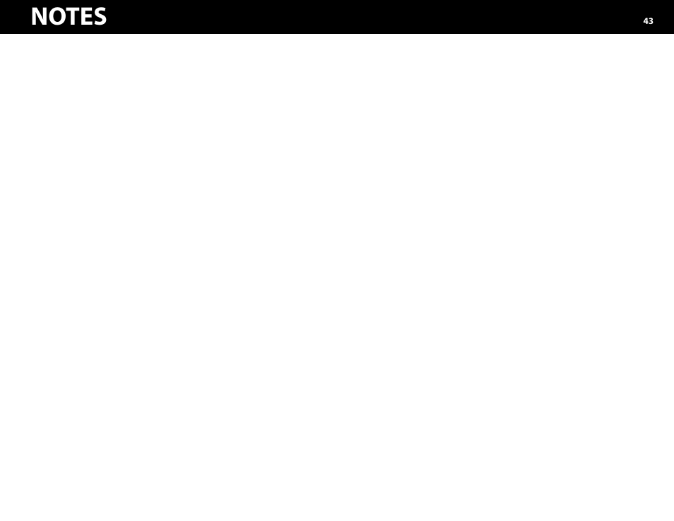 Notes | Kessler MOTION CONTROL: Oracle Controller Full (2.06.2 SL) User Manual | Page 43 / 43