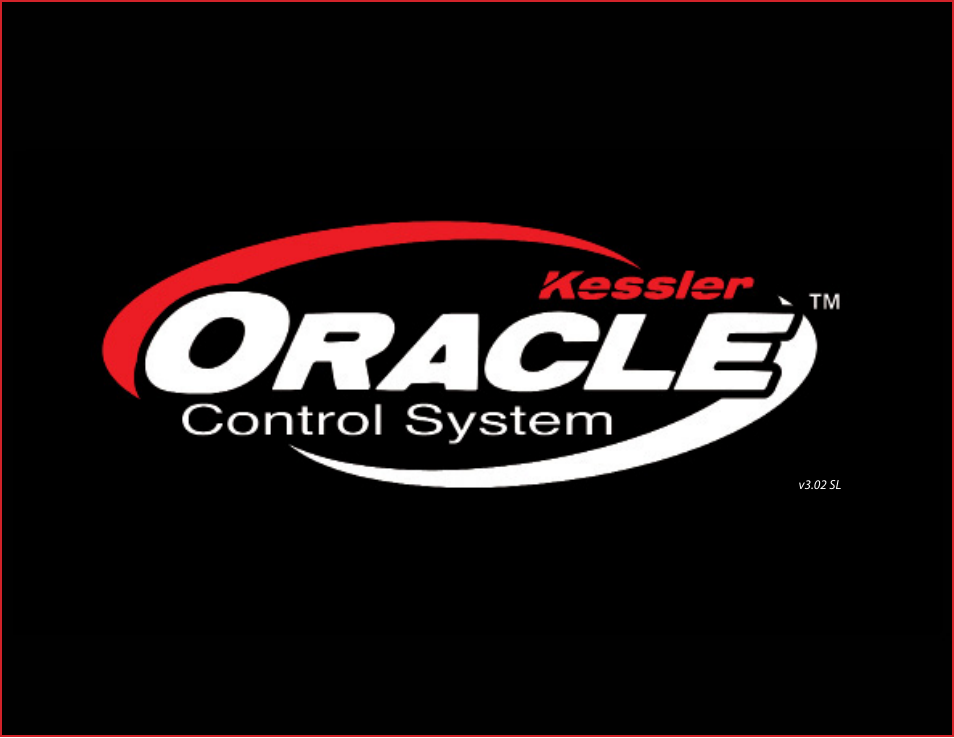 Kessler MOTION CONTROL: Oracle Controller Full (3.02 SL) User Manual | 43 pages