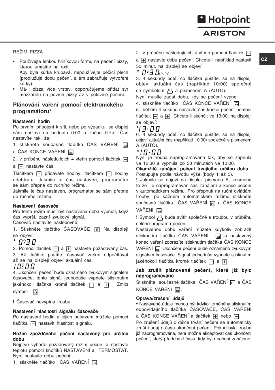 Nr n. o p | Hotpoint Ariston C 35S P6 R/HA User Manual | Page 73 / 76