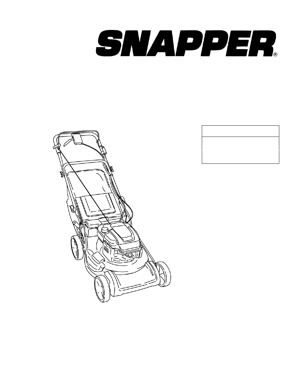 Briggs & Stratton NSPV21675E User Manual | 22 pages