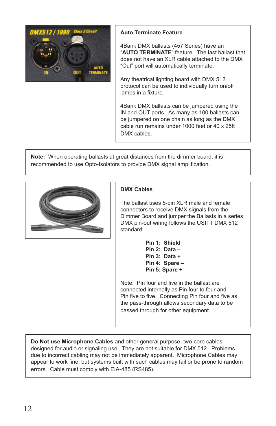 Kino Flo Flathead 80 DMX (427, 457) User Manual | Page 12 / 16