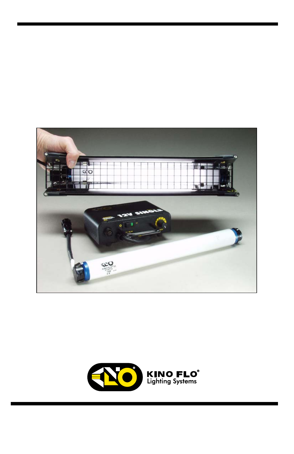 Kino Flo 12V Single Kit User Manual | 9 pages
