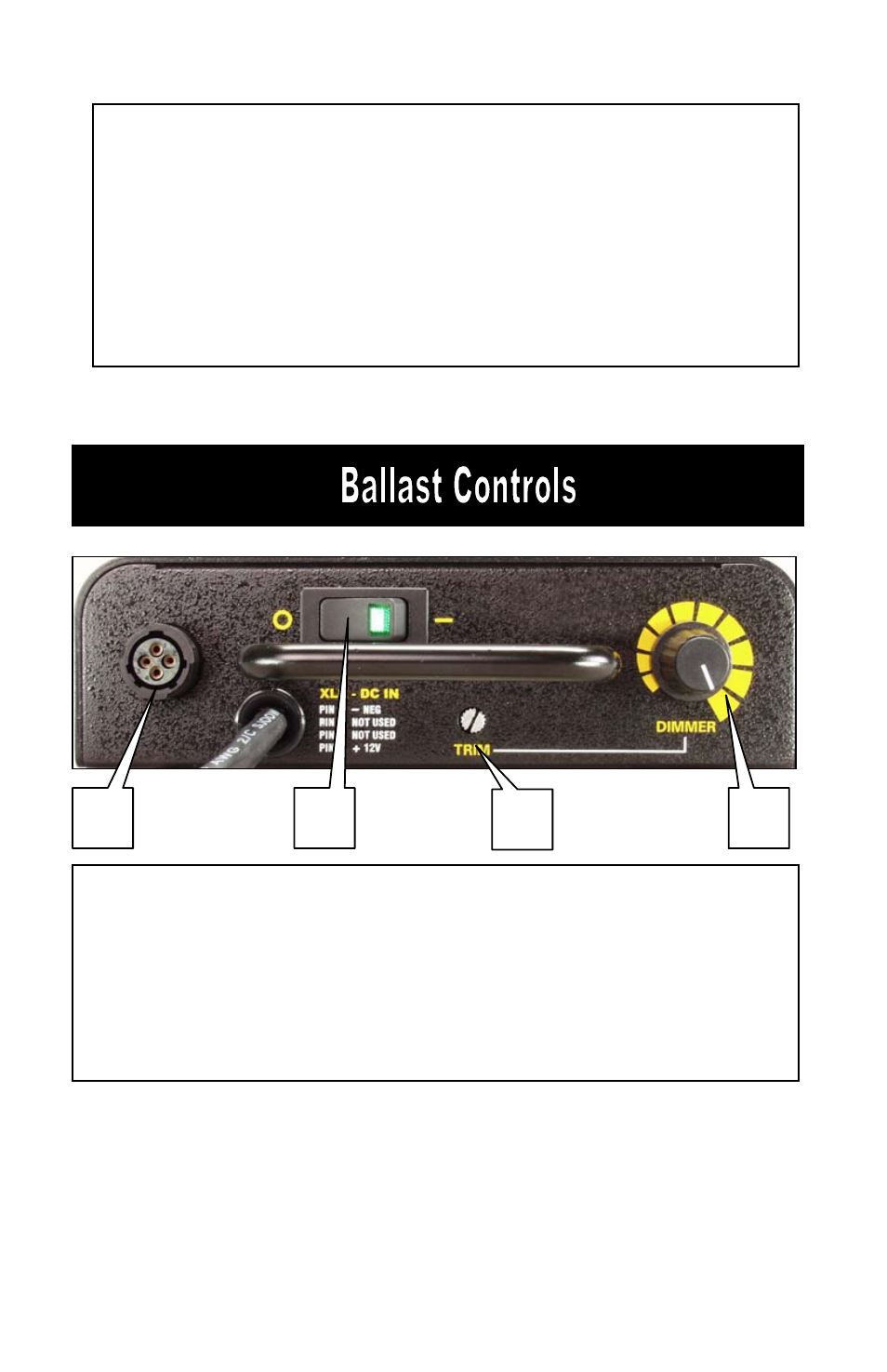 Ab c d | Kino Flo 12V Single Kit User Manual | Page 5 / 9