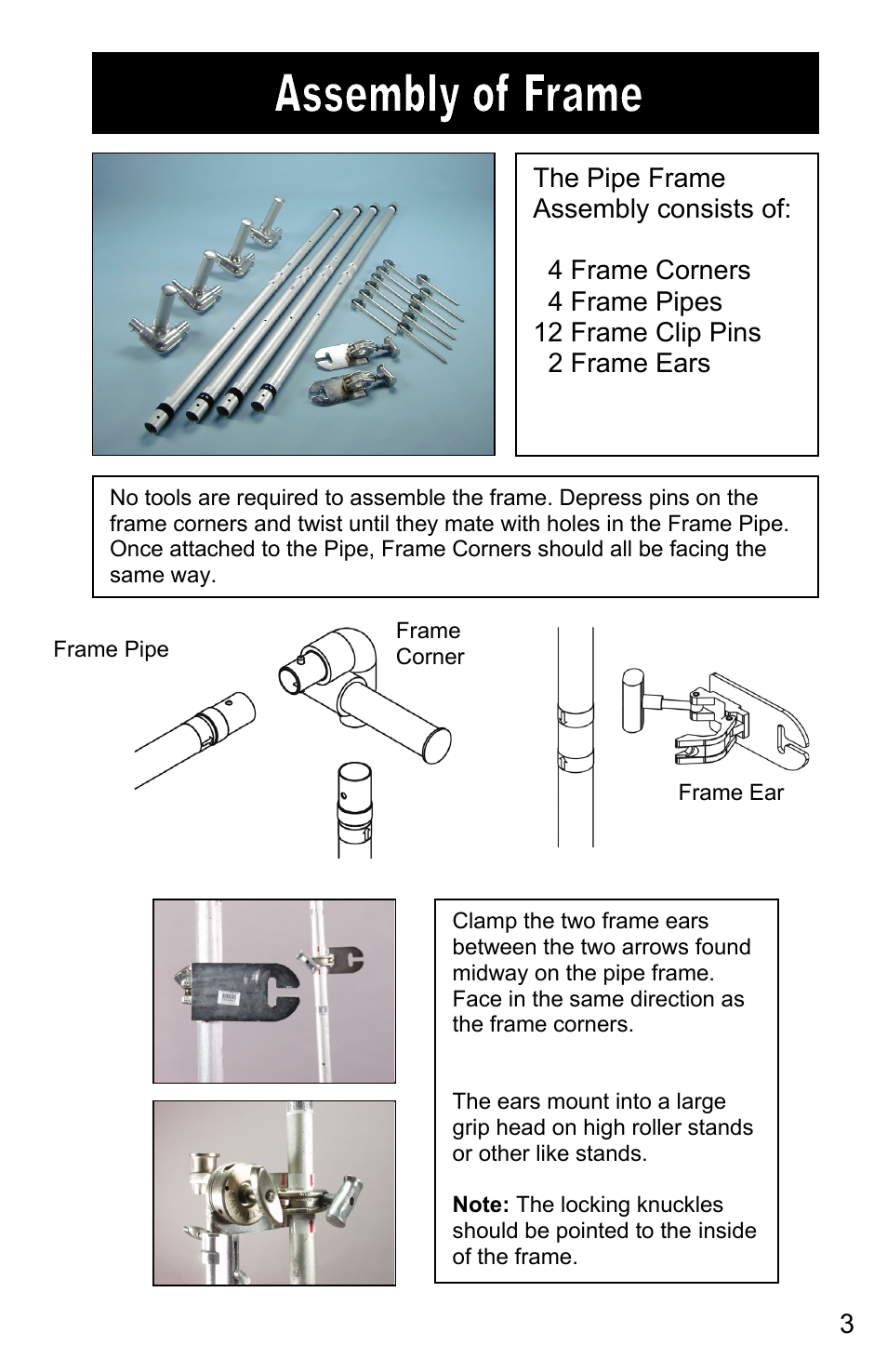 Kino Flo Blanket Light 6X6 User Manual | Page 3 / 14