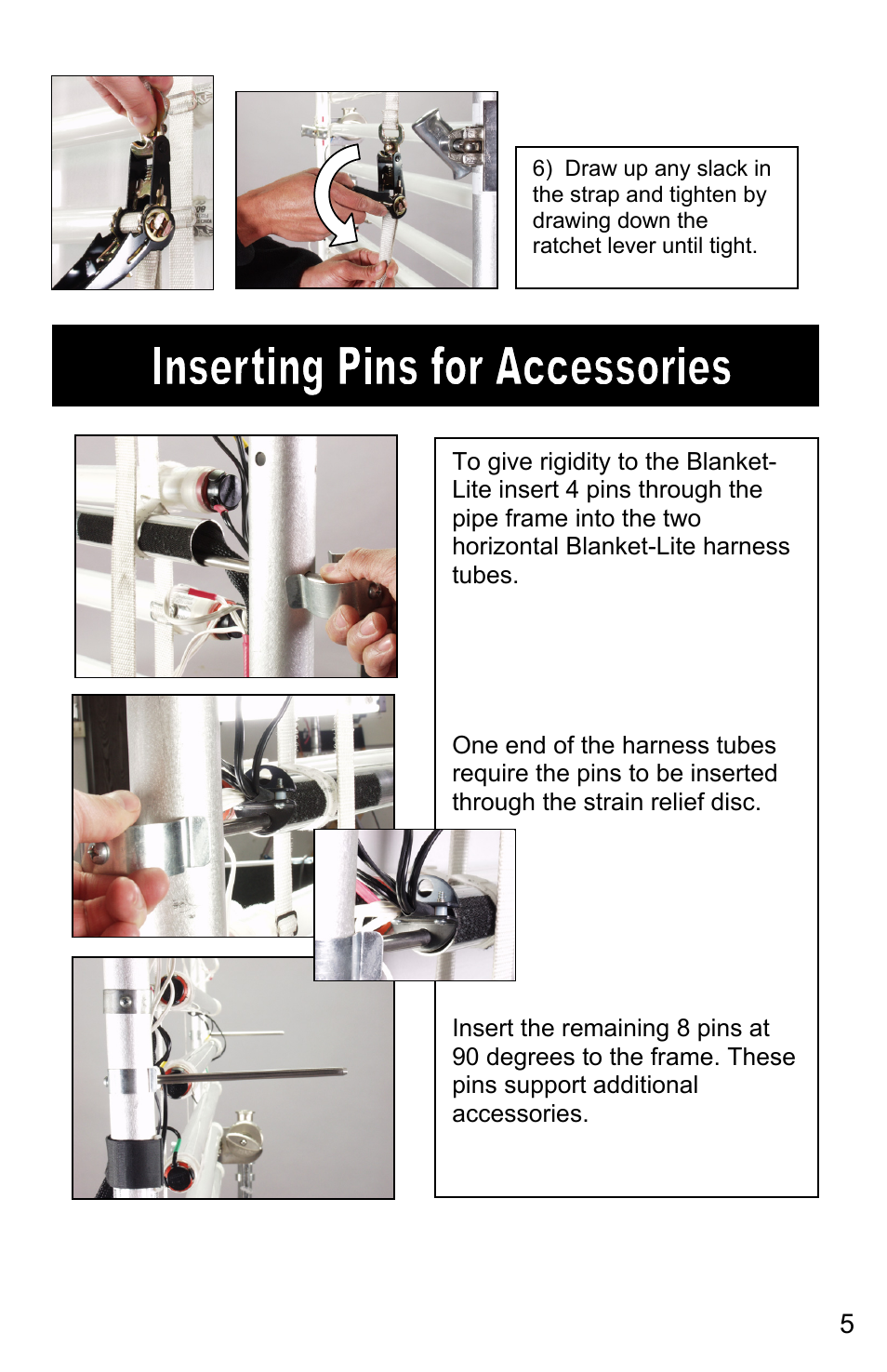 Kino Flo Blanket Light 6X6 User Manual | Page 5 / 14