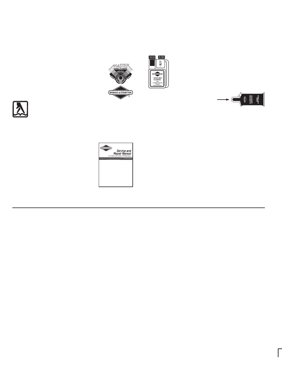 Service, storage & specifications | Briggs & Stratton 405700 User Manual | Page 9 / 12