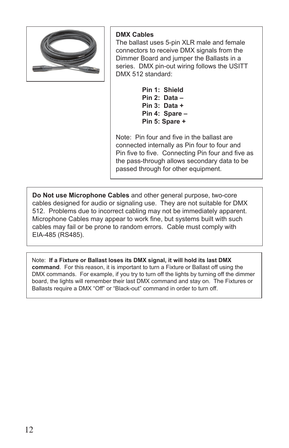 Kino Flo Flathead 80 DMX (415, 455) User Manual | Page 12 / 16