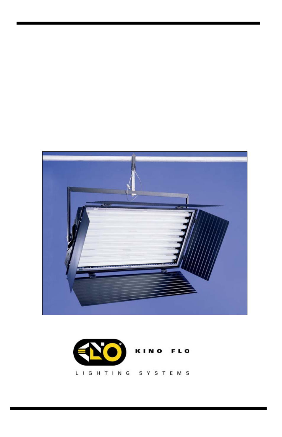 Kino Flo Image 80, 40 & 20 DMX User Manual | 16 pages