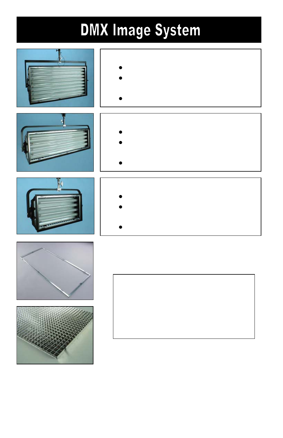 Kino Flo Image 80, 40 & 20 DMX User Manual | Page 2 / 16