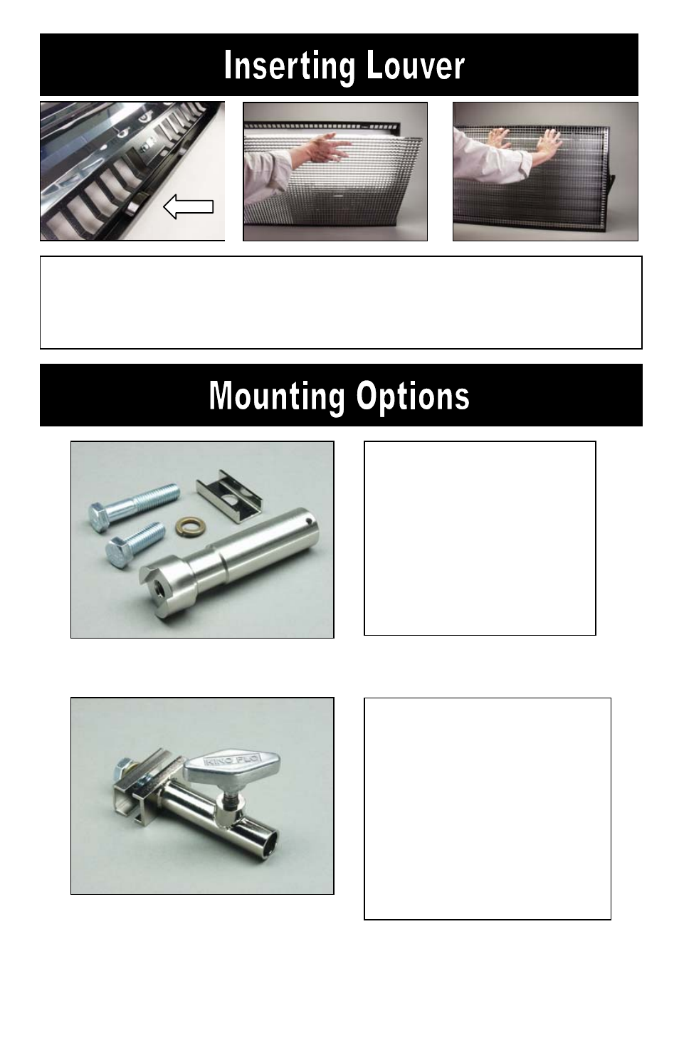 Kino Flo Image 80, 40 & 20 DMX User Manual | Page 4 / 16