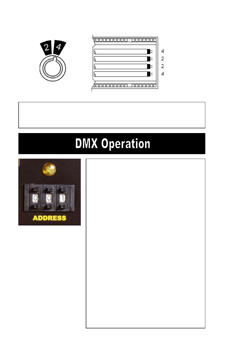 Dmx image 20 switching | Kino Flo Image 80, 40 & 20 DMX User Manual | Page 7 / 16