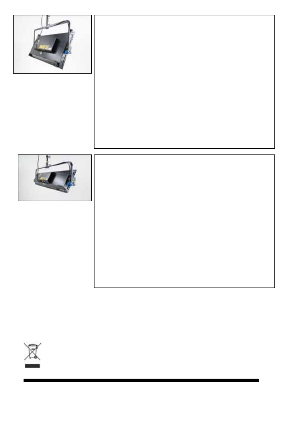 Kino Flo Image 85/45 DMX Series User Manual | Page 20 / 20