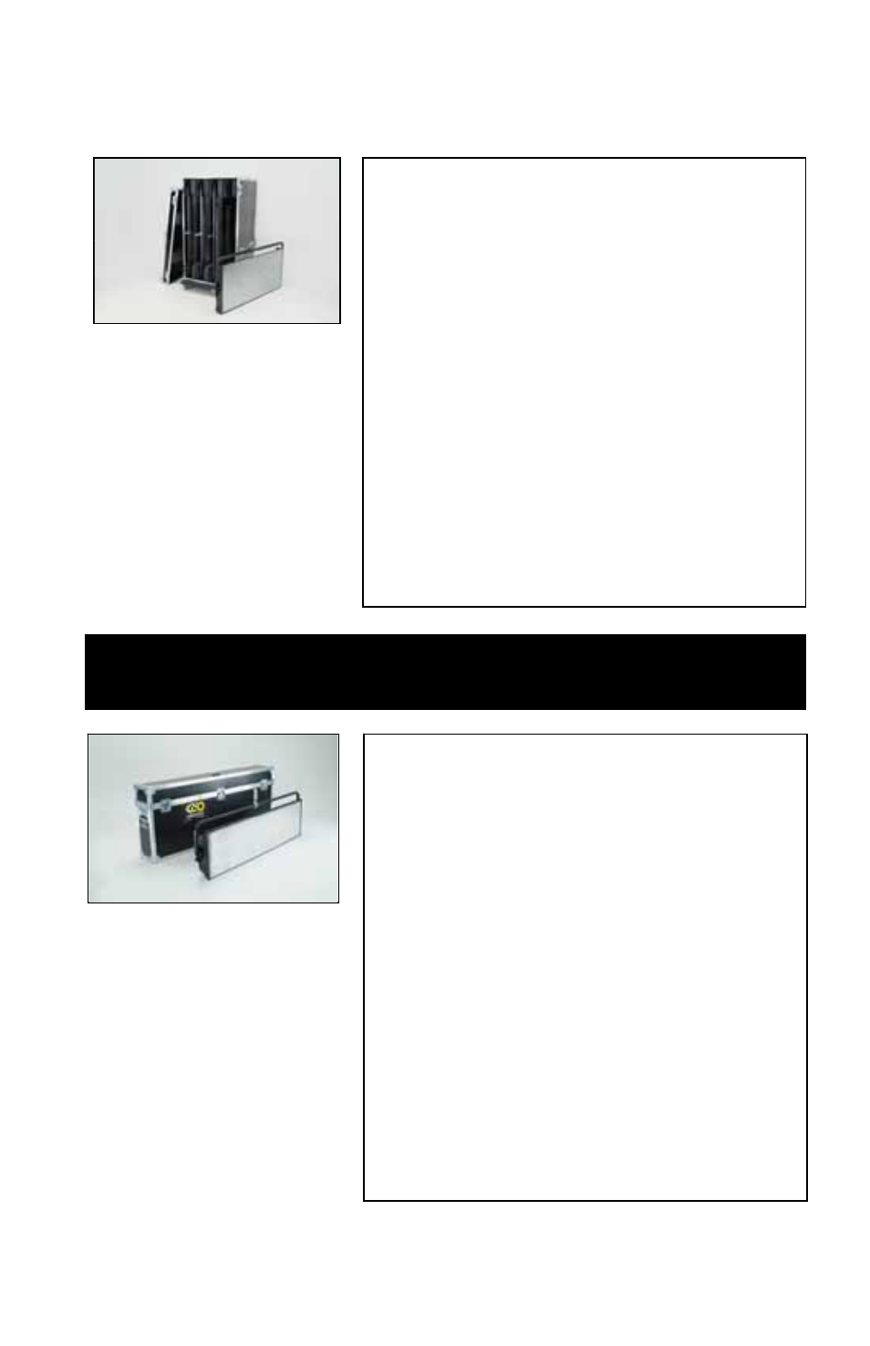Image 45 yoke mount kits | Kino Flo Image 85/45 DMX Series User Manual | Page 5 / 20