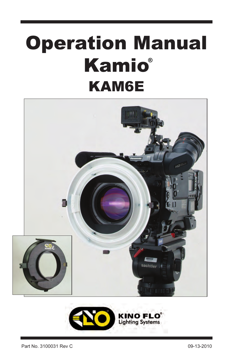 Kino Flo Kamio Kit Kam 6E User Manual | 12 pages