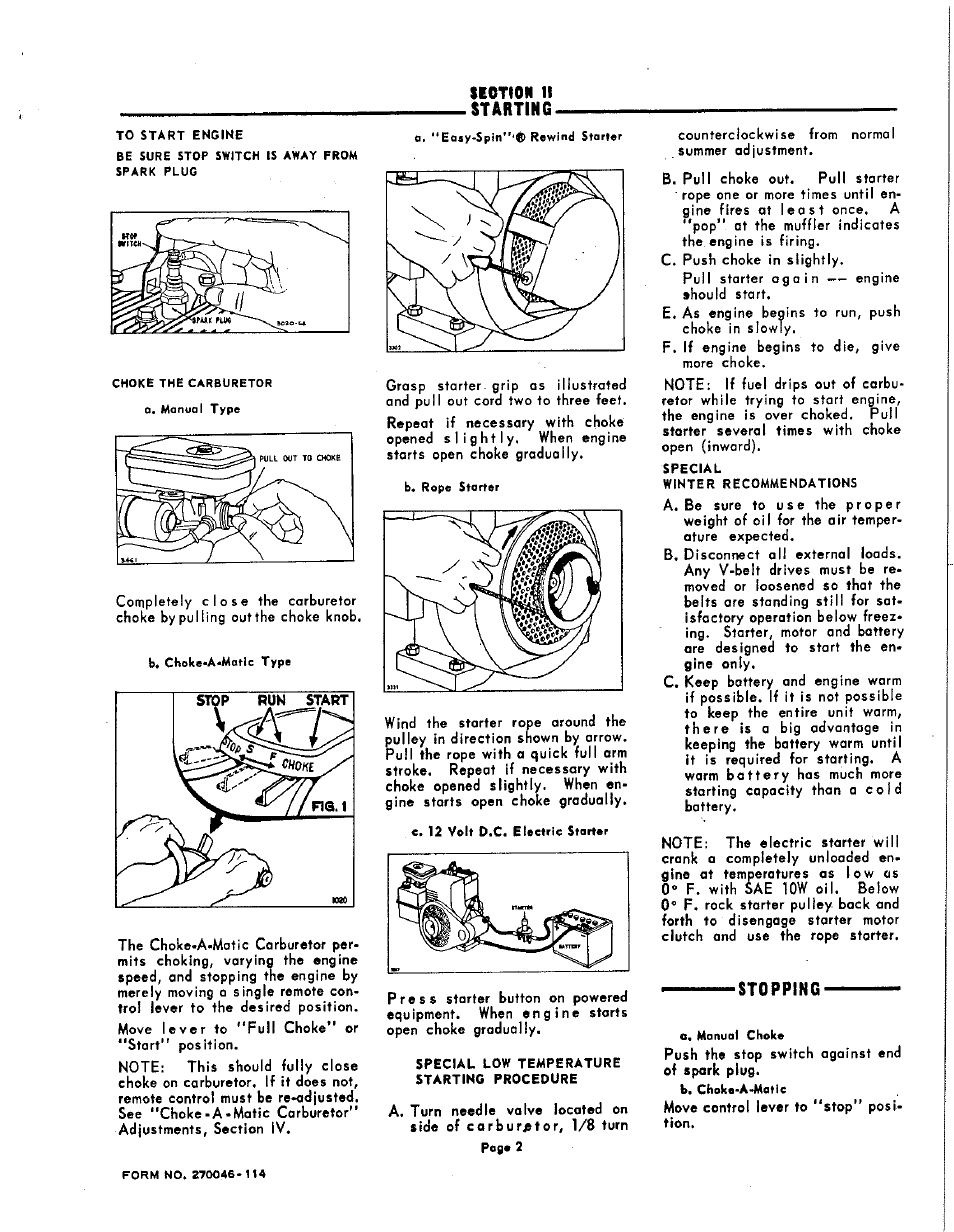 Briggs & Stratton Model 141297 User Manual | Page 4 / 8