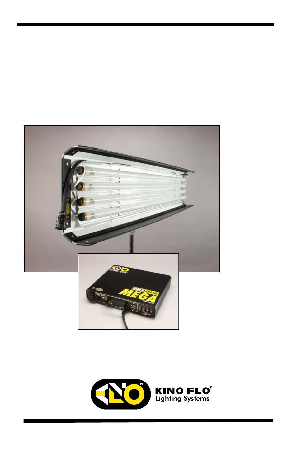 Kino Flo Mega 4Bank DMX (BAL-450M) User Manual | 20 pages