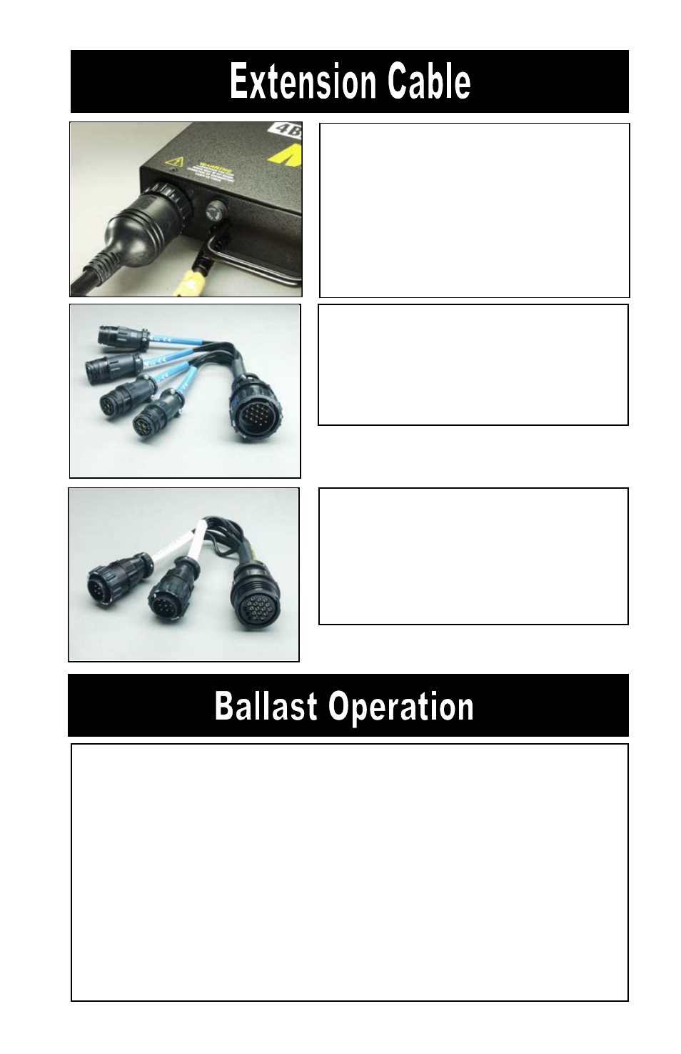 Kino Flo Mega 4Bank DMX (BAL-450M) User Manual | Page 7 / 20