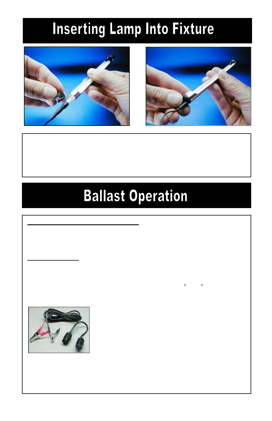 Kino Flo Micro Flo Kit User Manual | Page 4 / 6