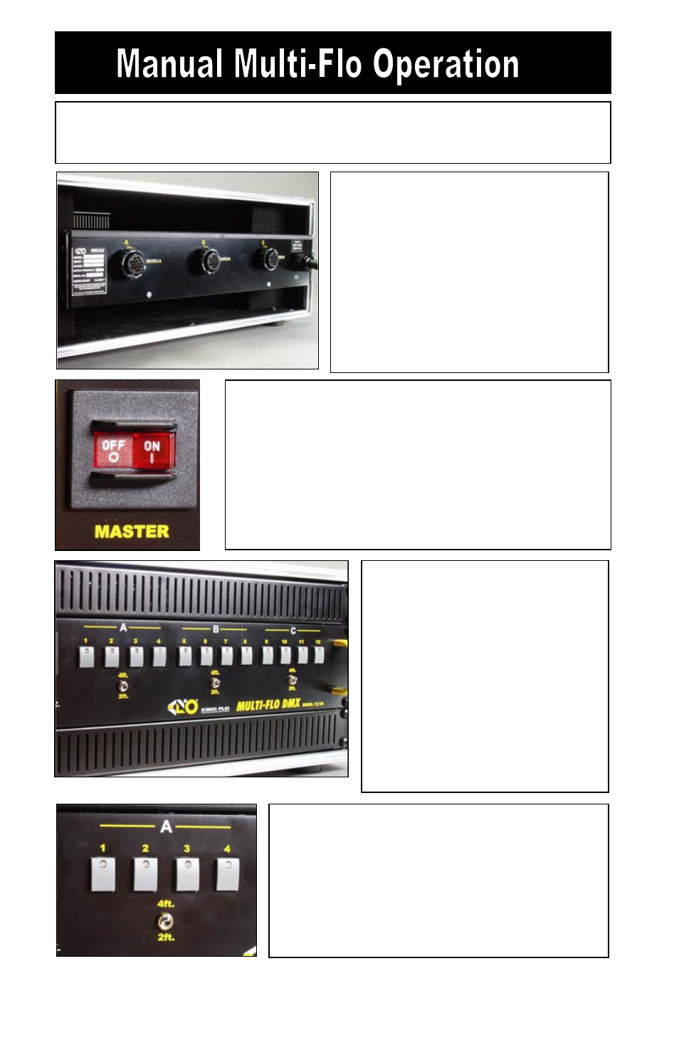 Kino Flo Multi Flo (12 Lamp) User Manual | Page 2 / 10