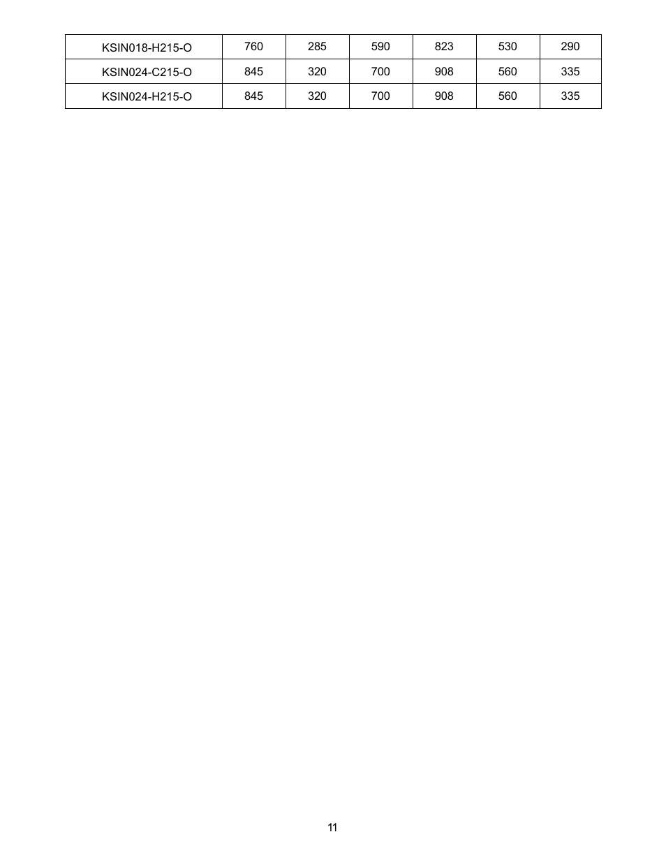 Klimaire KSIN Series Service Manual User Manual | Page 13 / 66