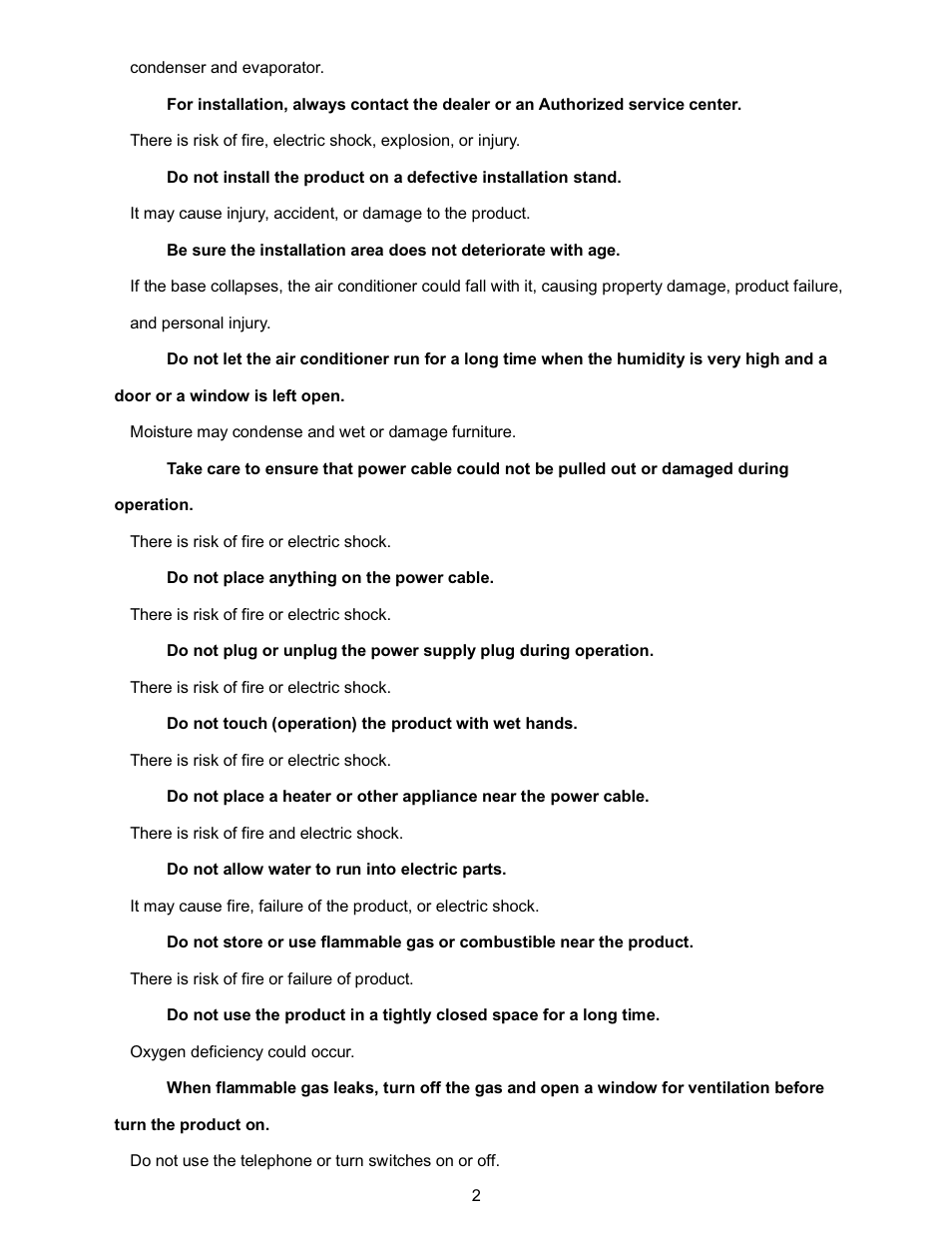 Klimaire KSIN Series Service Manual User Manual | Page 4 / 66