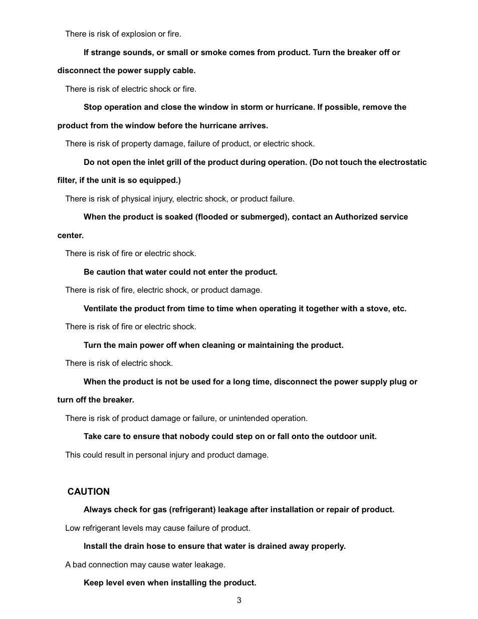 Klimaire KSIN Series Service Manual User Manual | Page 5 / 66