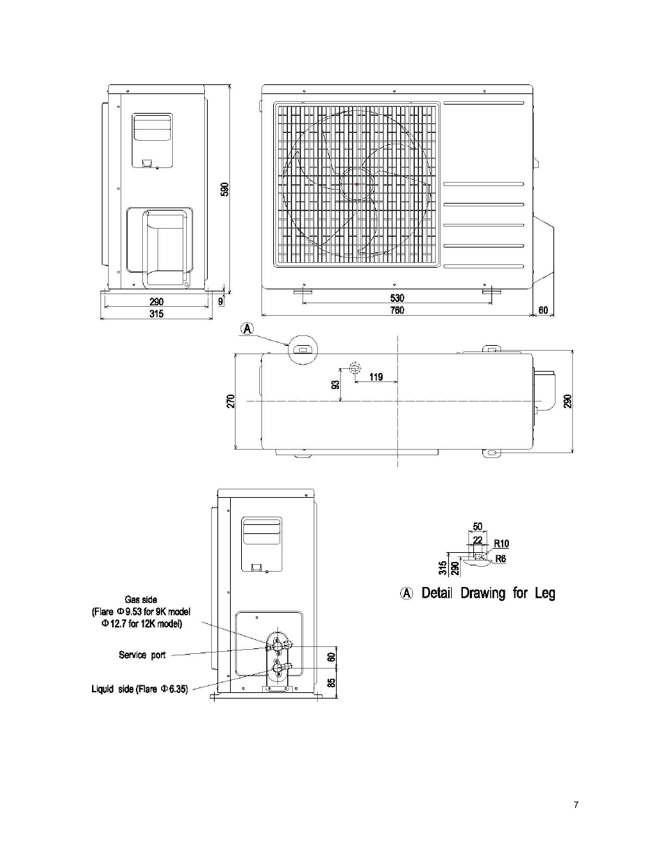 2 outdoor unit | Klimaire KSIM Series Service Manual User Manual | Page 10 / 42