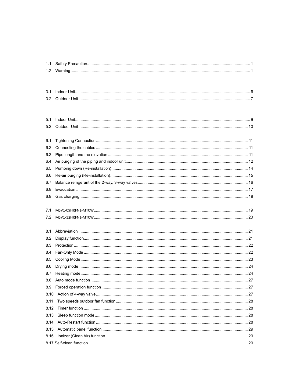 Klimaire KSIM Series Service Manual User Manual | Page 2 / 42