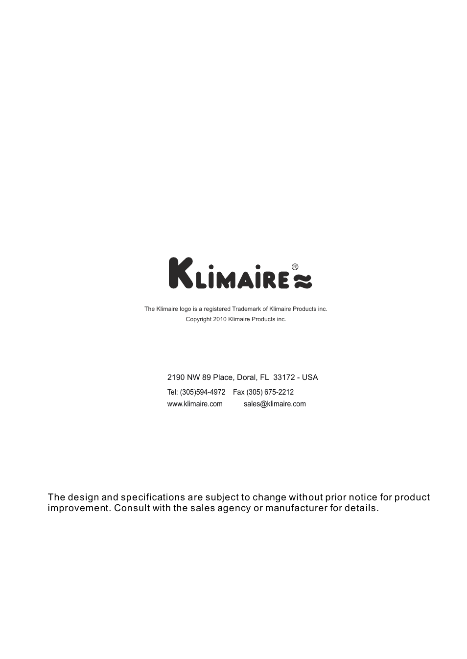 Klimaire KTHM015-E5H2 PTAC Installation Manual User Manual | Page 12 / 12