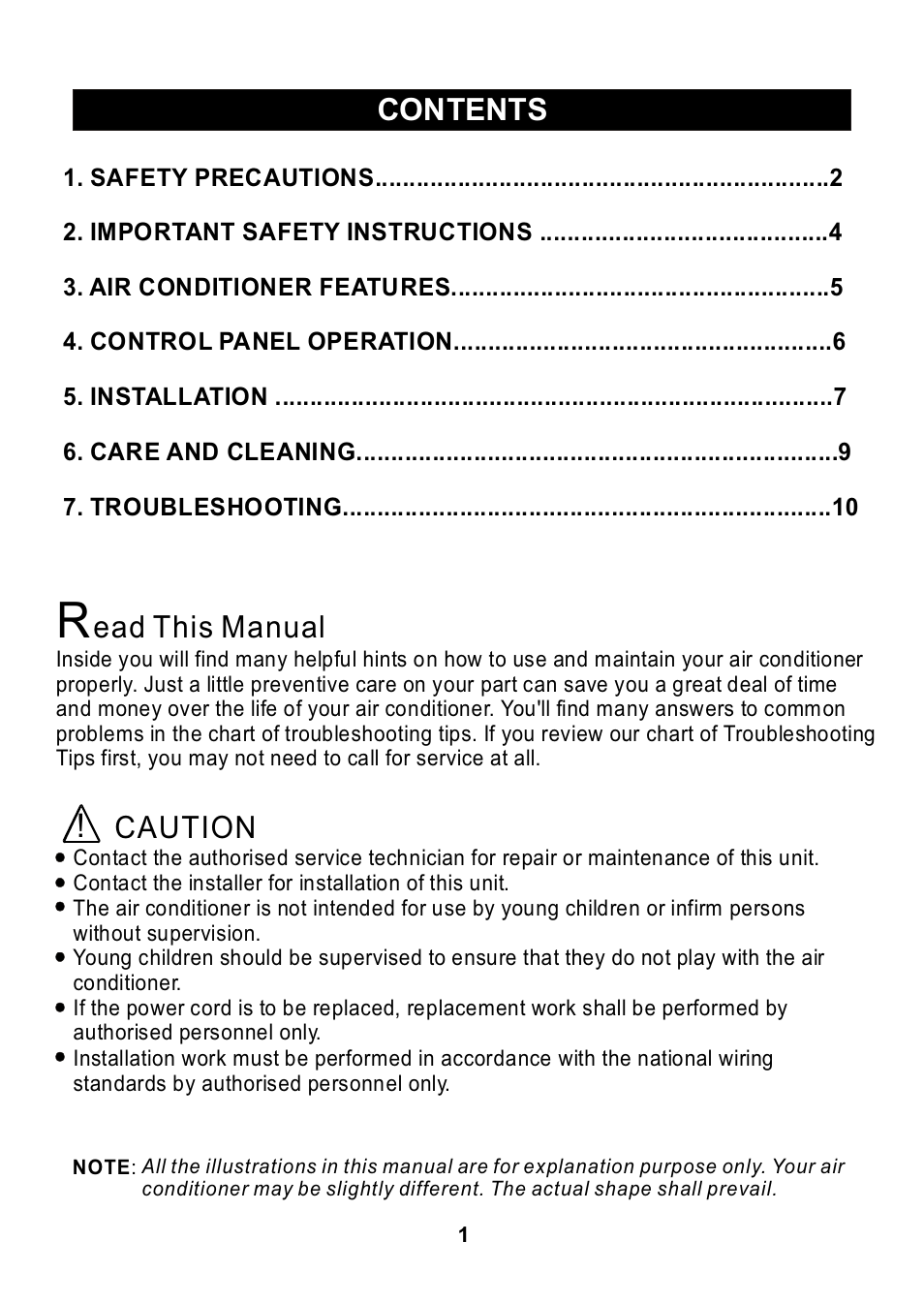 Klimaire KTHM015-E5H2 PTAC Installation Manual User Manual | Page 2 / 12