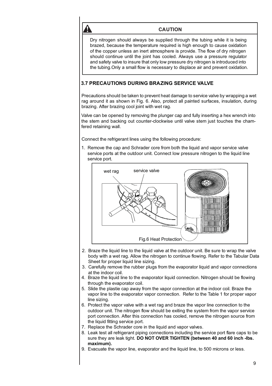 Klimaire 13 SEER Series User Manual | Page 10 / 26