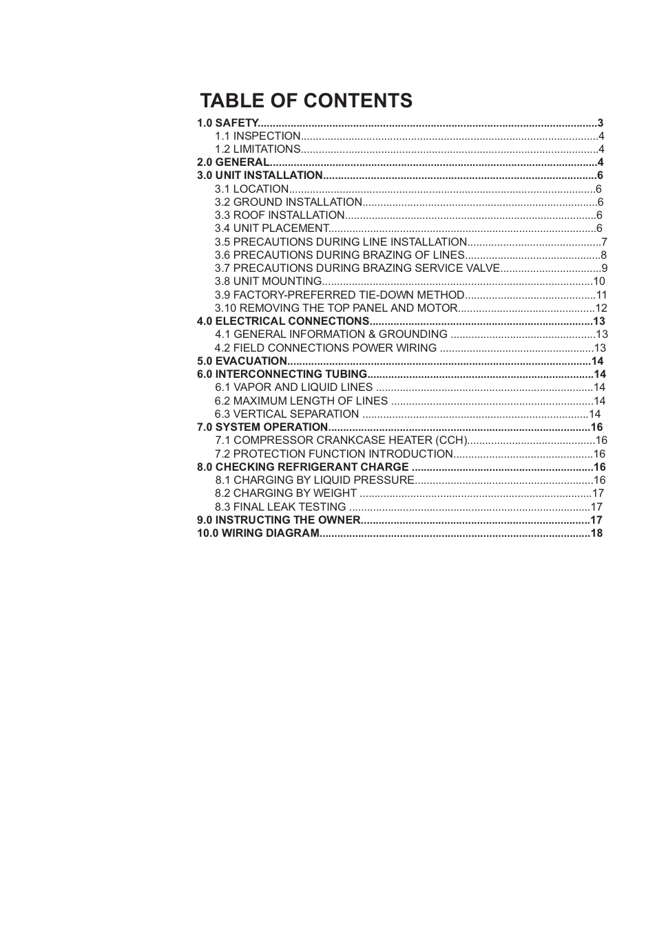 Klimaire 13 SEER Series User Manual | Page 2 / 26