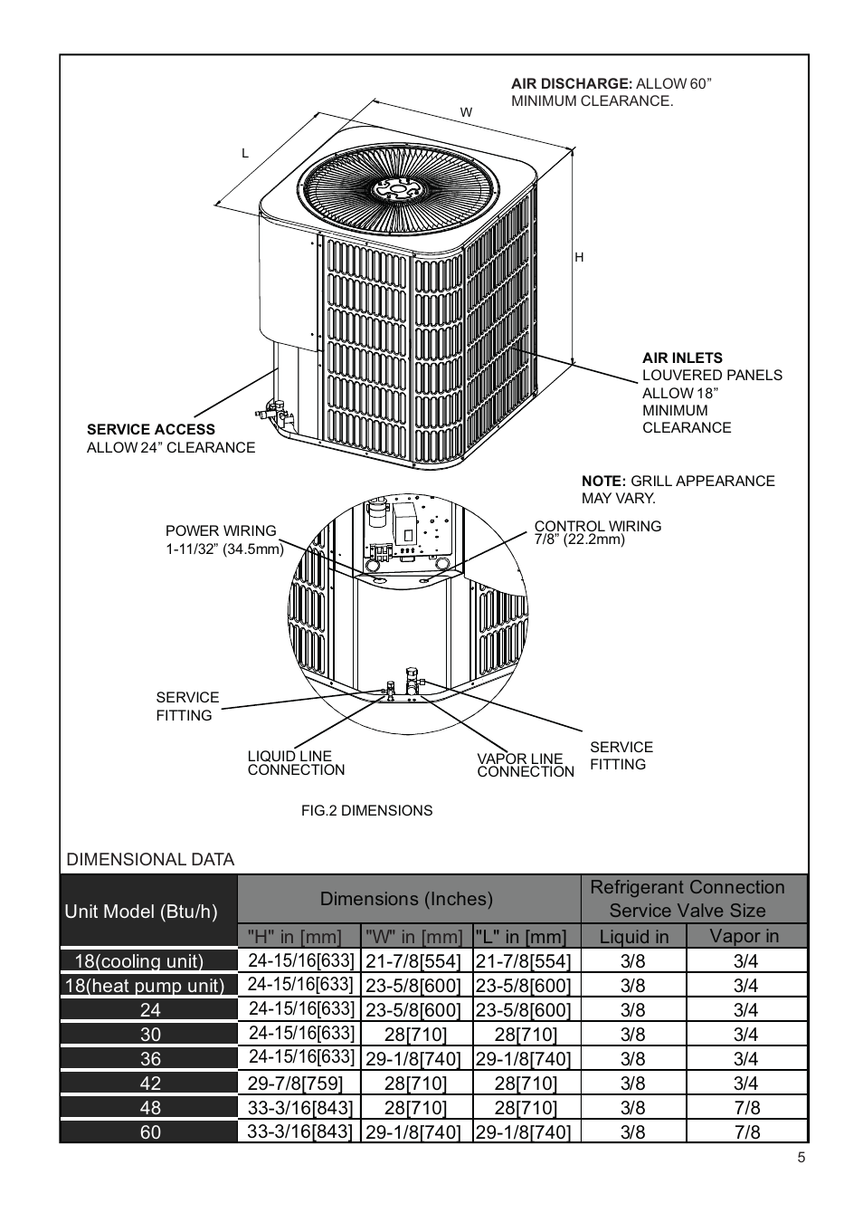 Klimaire 13 SEER Series User Manual | Page 6 / 26