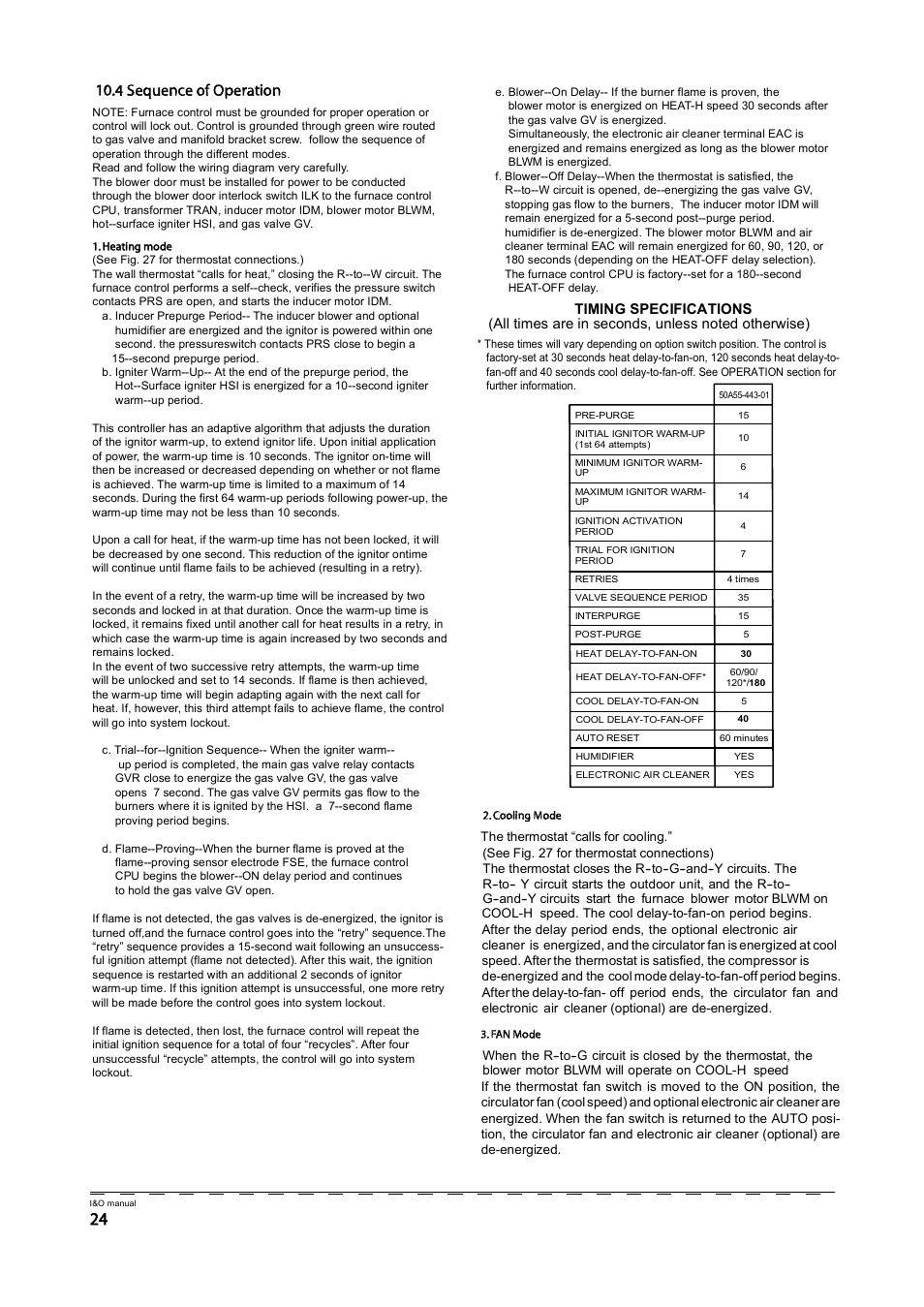 Пртм н»¯«»²½» ±º ñ | Klimaire GM80S Series User Manual | Page 26 / 37