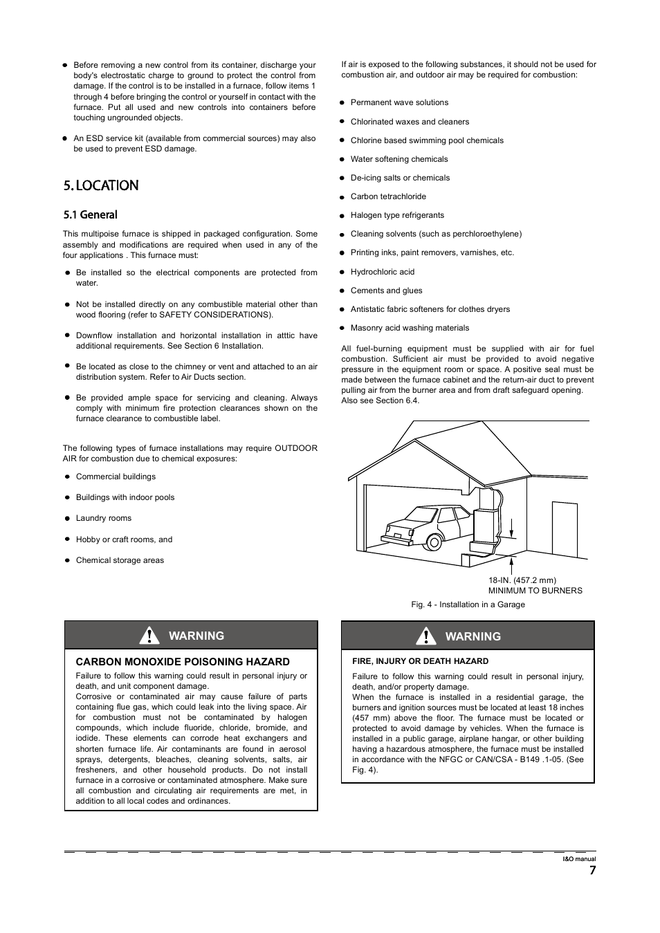 Лт фсэямчст, Warning, Лтп щ | Klimaire GM80S Series User Manual | Page 9 / 37