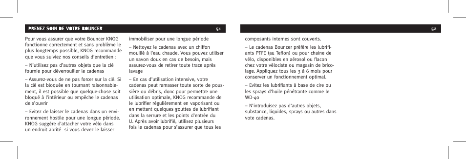 Knog BOUNCER User Manual | Page 26 / 38